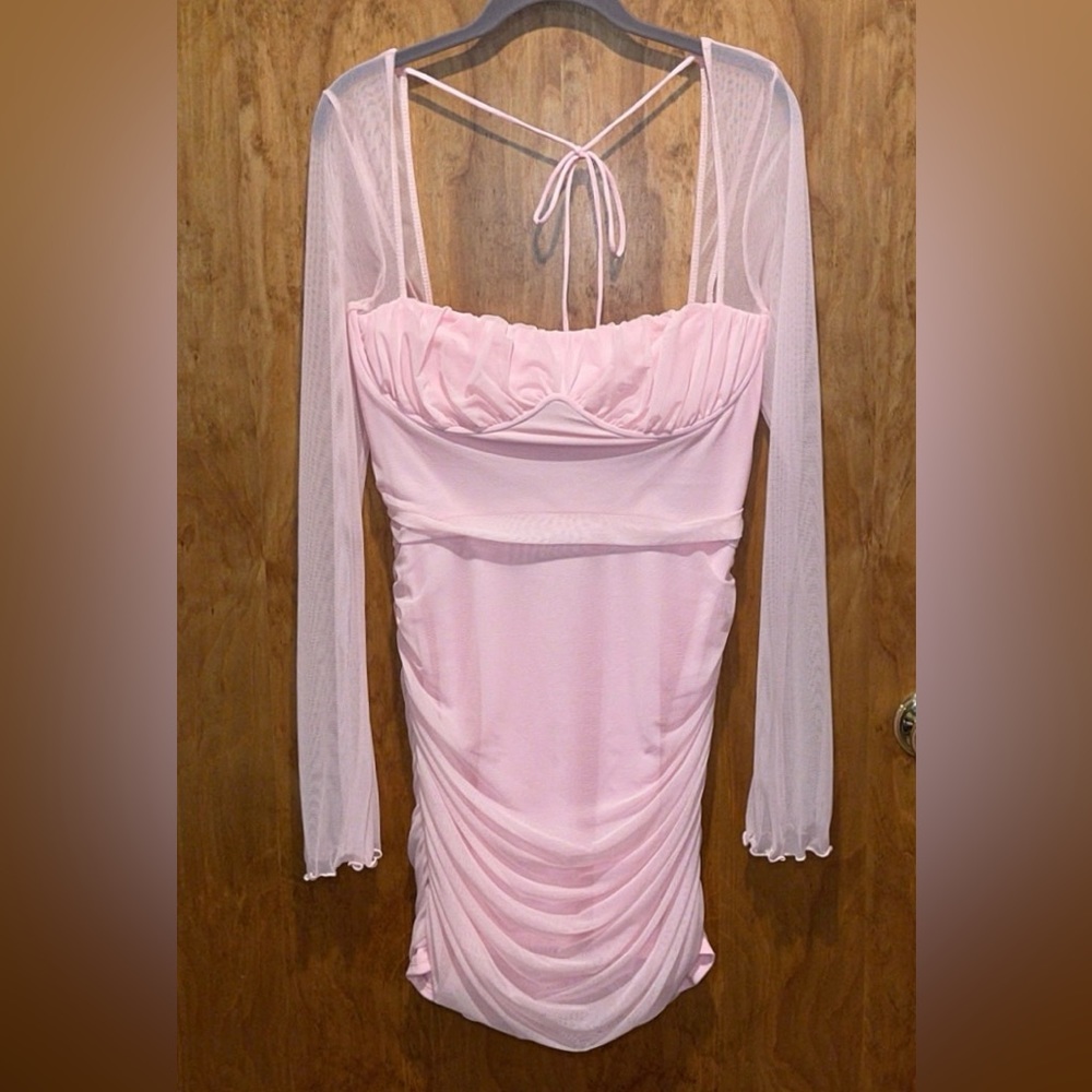 Lucy In The Sky Pink Dress - Picture 2 of 5